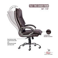 Thumbnail for Harmony Executive High Back Chair (Brown)