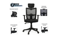Thumbnail for Ettorez Century  High Back Mesh Office Chair with Headrest