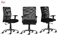 Thumbnail for Jack Mesh Mid-Back Ergonomic Office Chair (Black)