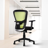 Thumbnail for Teesla Mesh High-Back/Mid - Back Ergonomic Office Chair (Green, Mid Back)