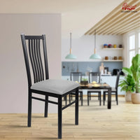 Thumbnail for Apollo Dinning Chairs for Kitchen & Dining Room (Grey, Metal)