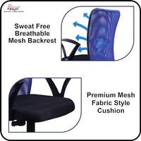 Thumbnail for Sigma Mesh Mid Back Office Chair (Blue)