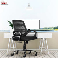 Thumbnail for Mesh Mid-Back Ergonomic Office Chair (Blazia)
