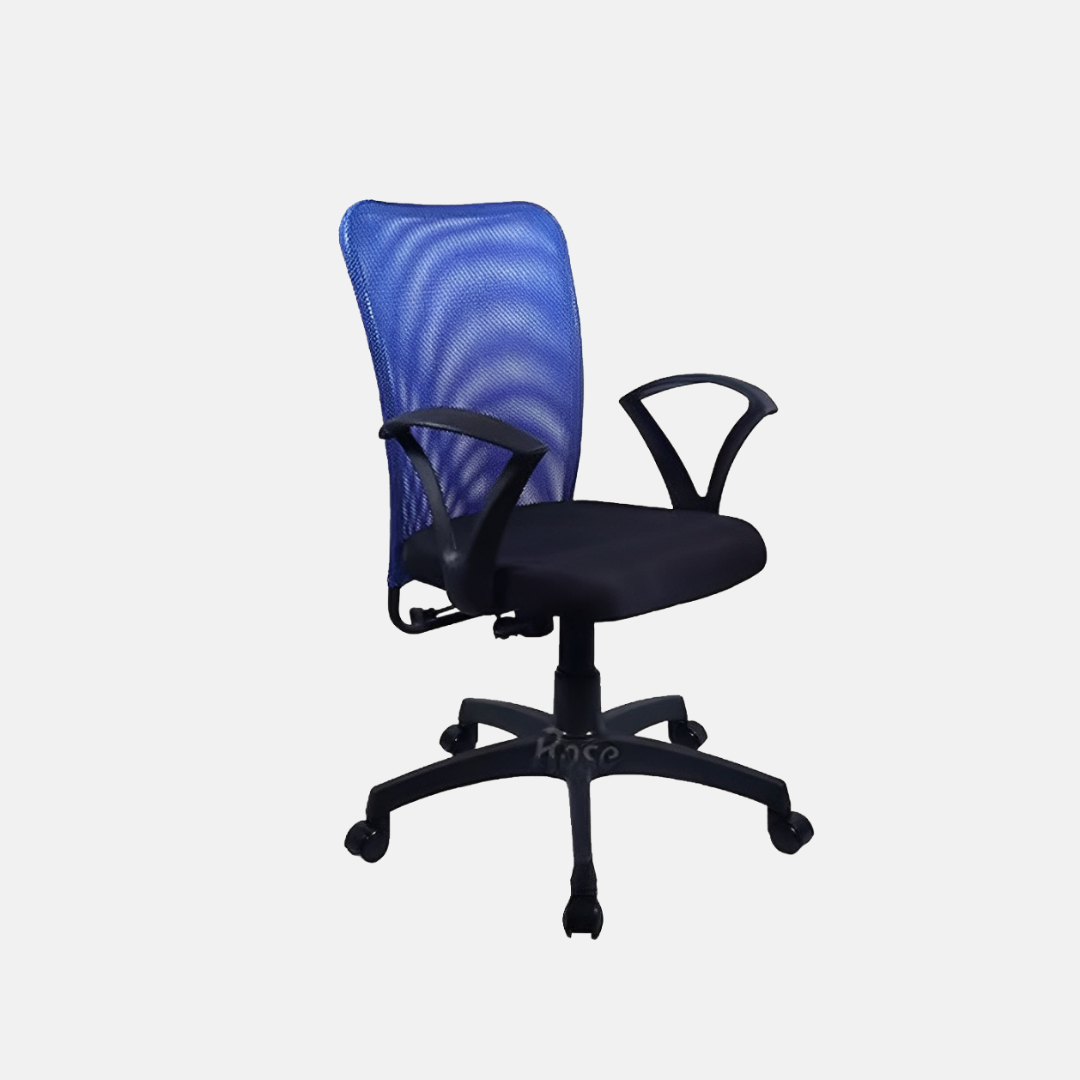 Sigma Mesh Mid Back Office Chair (Blue)