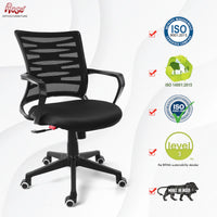 Thumbnail for Zigzag Mesh Mid-Back Ergonomic Office Chair