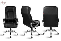 Thumbnail for Designer Chairs SpaceX Chair (Leatherette, Black) - ComfyFusion