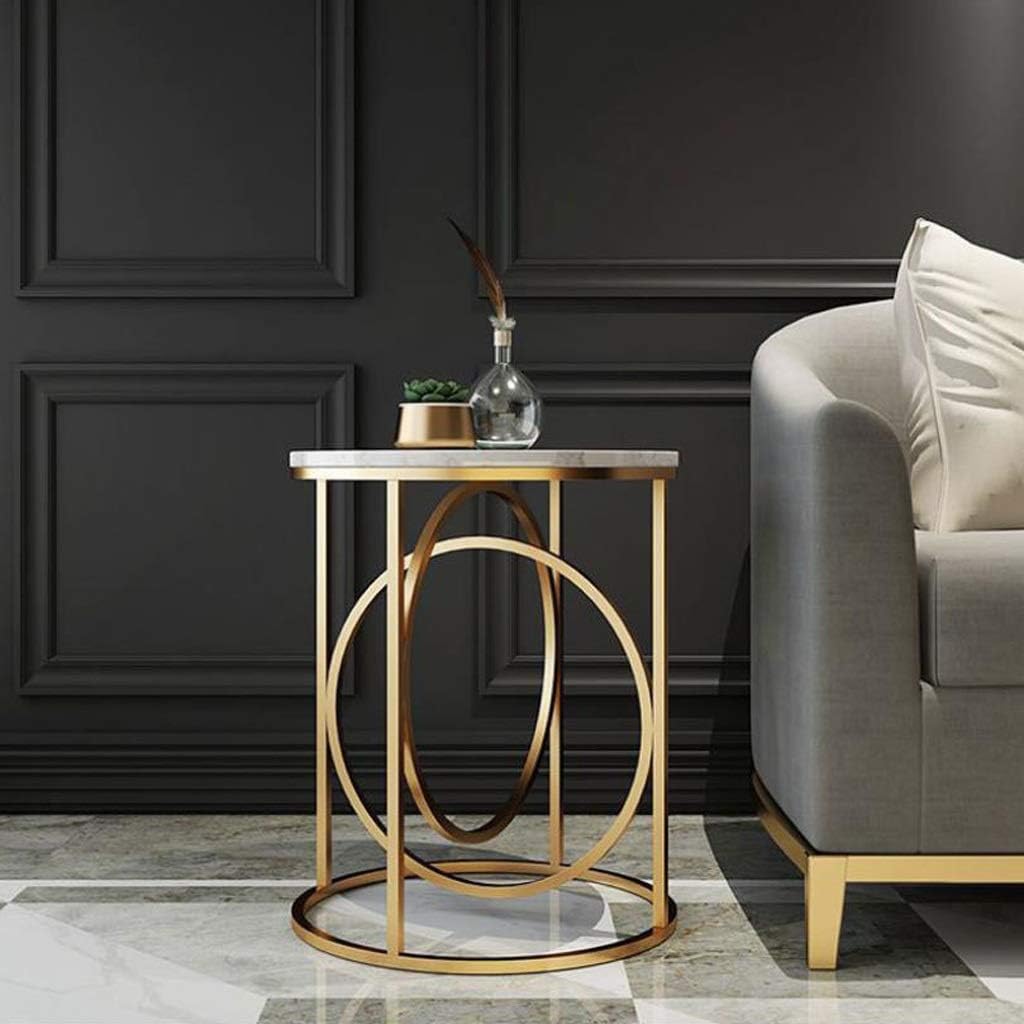 Double Ring Side Table - ComfyFusion