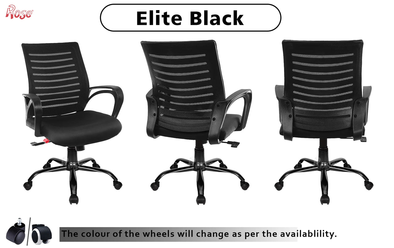Mesh Mid-Back Ergonomic Office Chair (Elite)