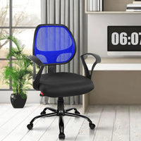 Thumbnail for Hippo Mid-Back Ergonomic Office Chair  (Blue) - ComfyFusion