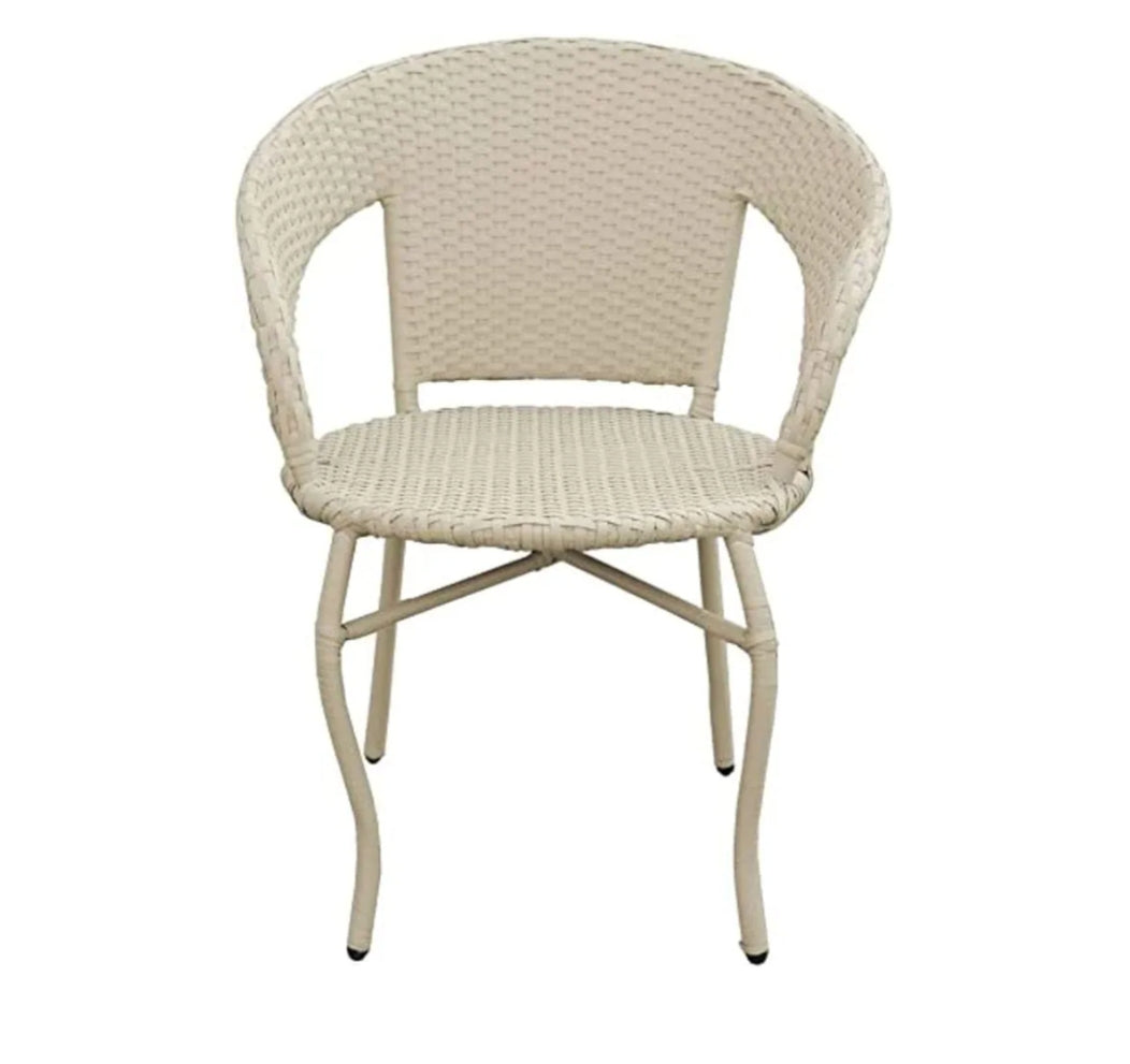 Garden Balcony Chair Set D-12 White Color