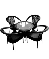 Thumbnail for Outdoor Chair set D-8 Black Color