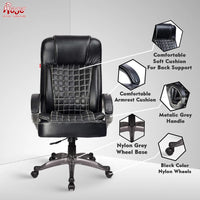 Thumbnail for Eleganz Leatherette Executive High Back Revolving Office Chair