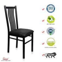 Thumbnail for Apollo Dinning Chairs for Kitchen & Dining Room (Black)