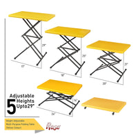 Thumbnail for Multi-Purpose Laptop Table | DIY Table (Yellow, Height Adjustable)