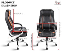 Thumbnail for Designer Chairs Modern Ergonomic Office Chair (Nylon , Multicolor)