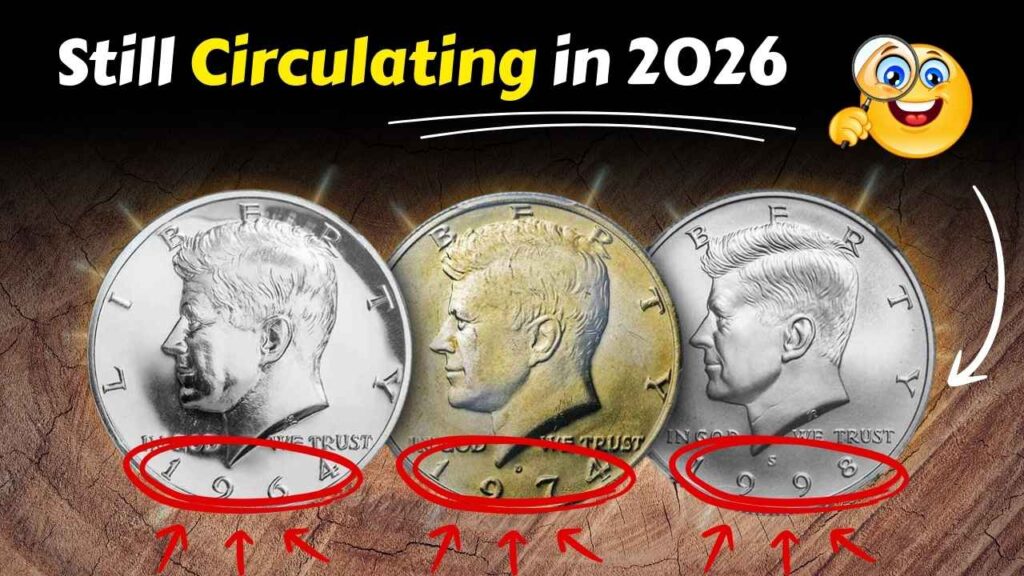7 Rare Kennedy Half Dollars Worth Collecting That Are Still Circulating in 2026