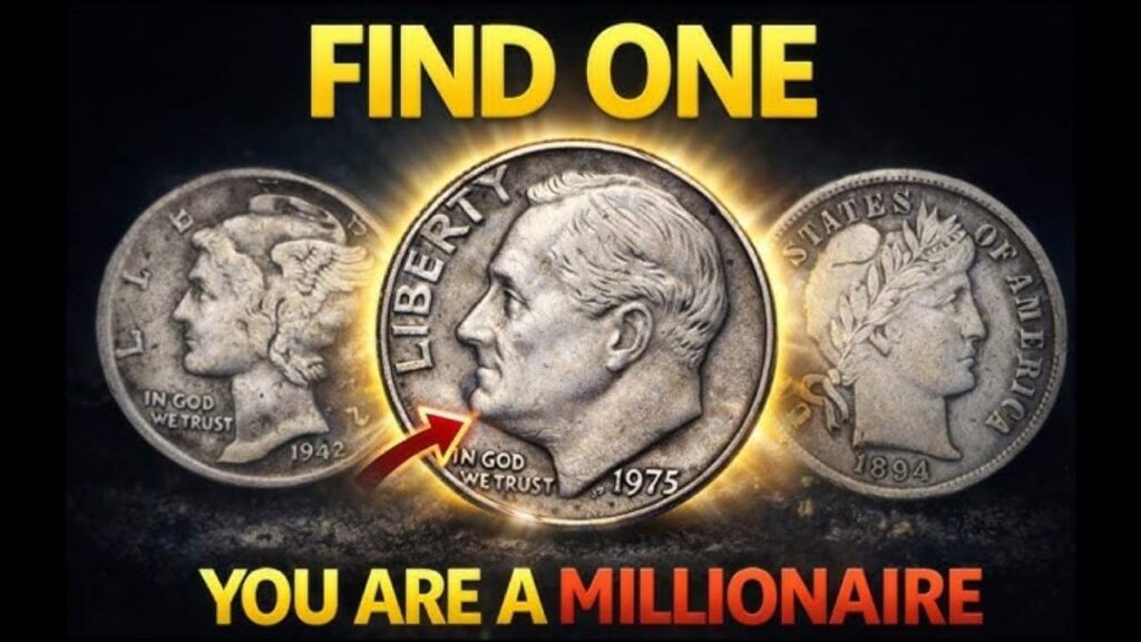 Top 5 Valuable Roosevelt Dimes Collectors Want: Rare Error Coins Worth Big Money Today